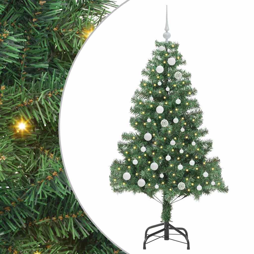 Albero di Natale Verde 150 cm PVC