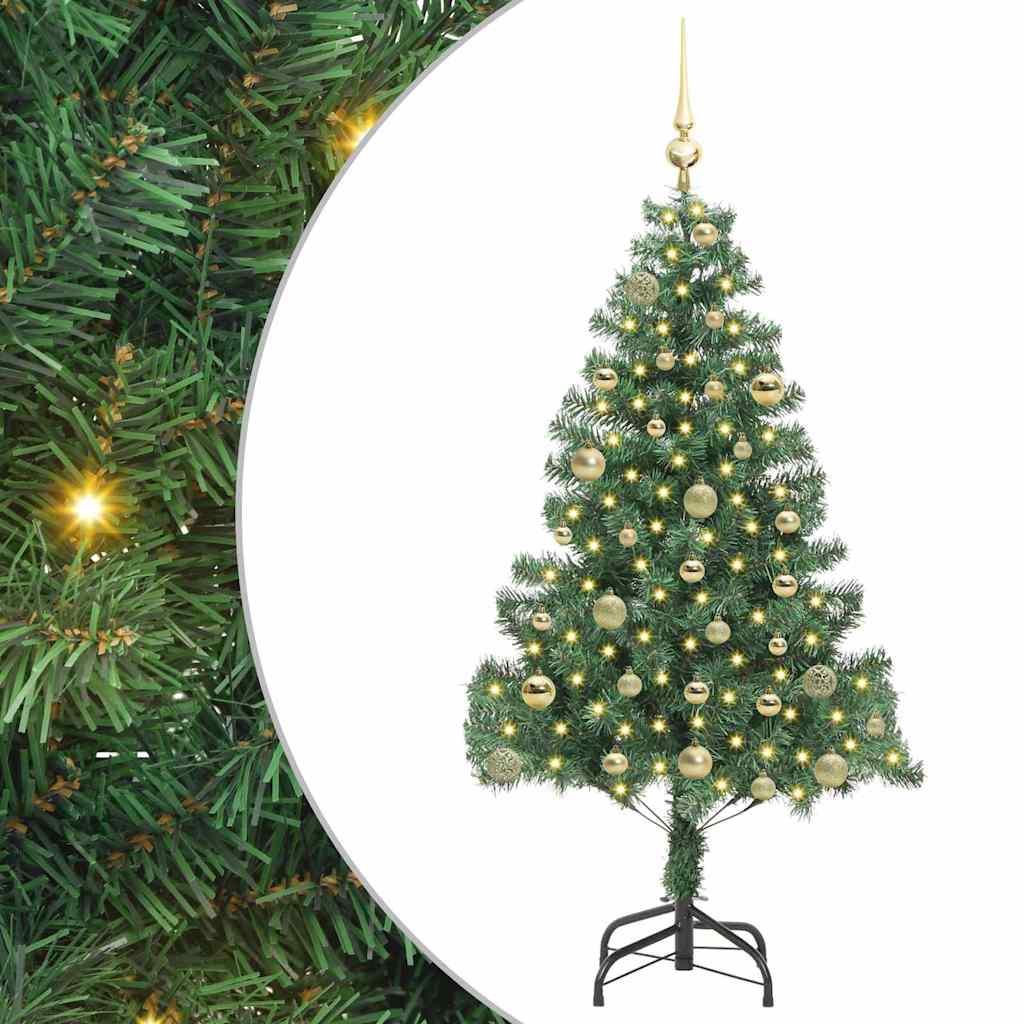 Albero di Natale Verde 150 cm PVC