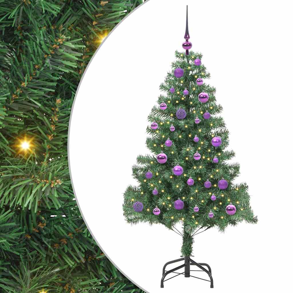 Albero di Natale Verde 150 cm PVC