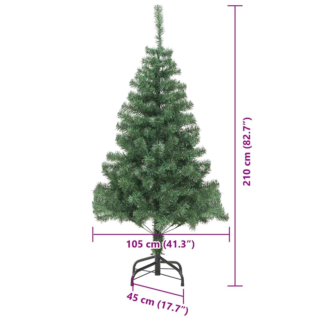 Albero di Natale Verde 210 cm PVC