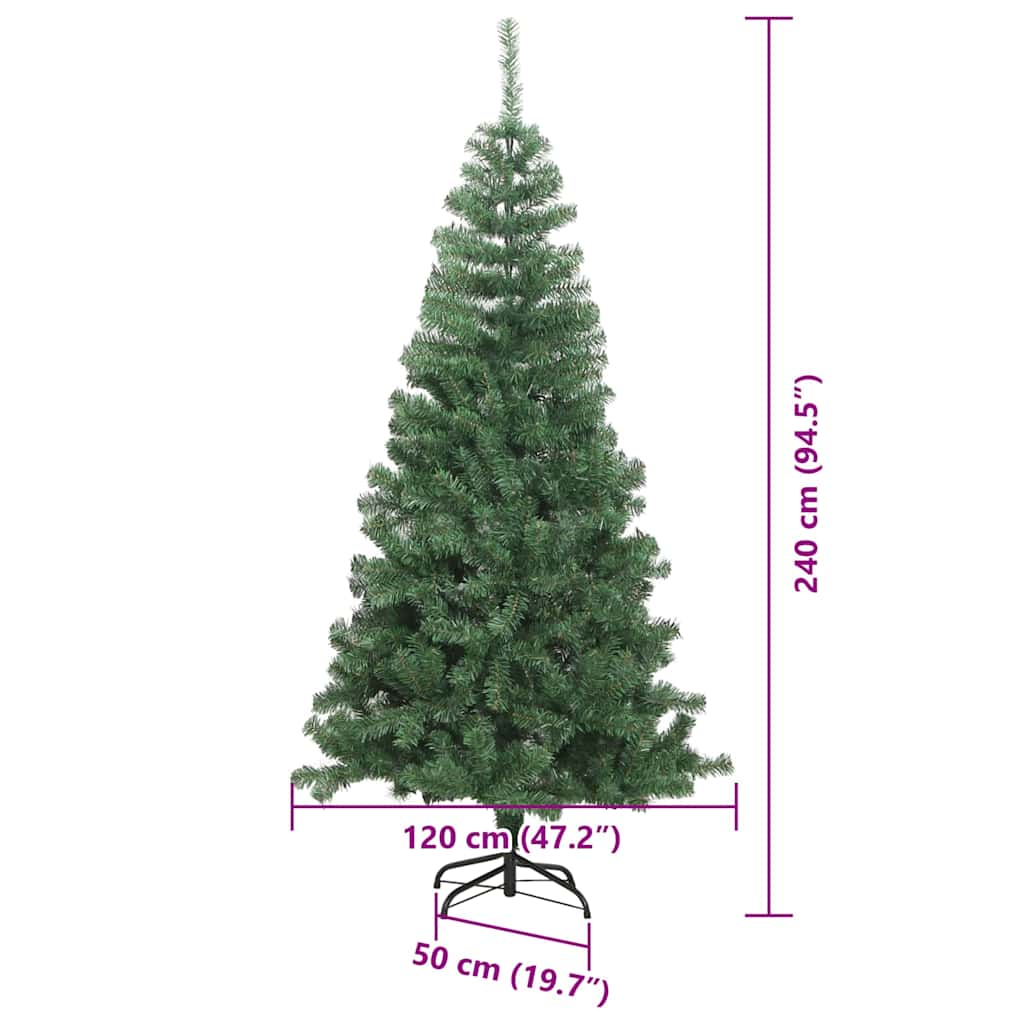 Albero di Natale Verde 240 cm PVC