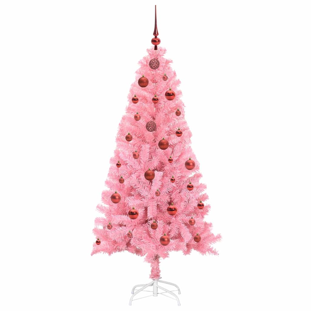 Albero di Natale Rosa 150 cm PVC