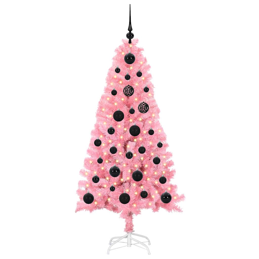 Albero di Natale Rosa 150 cm PVC