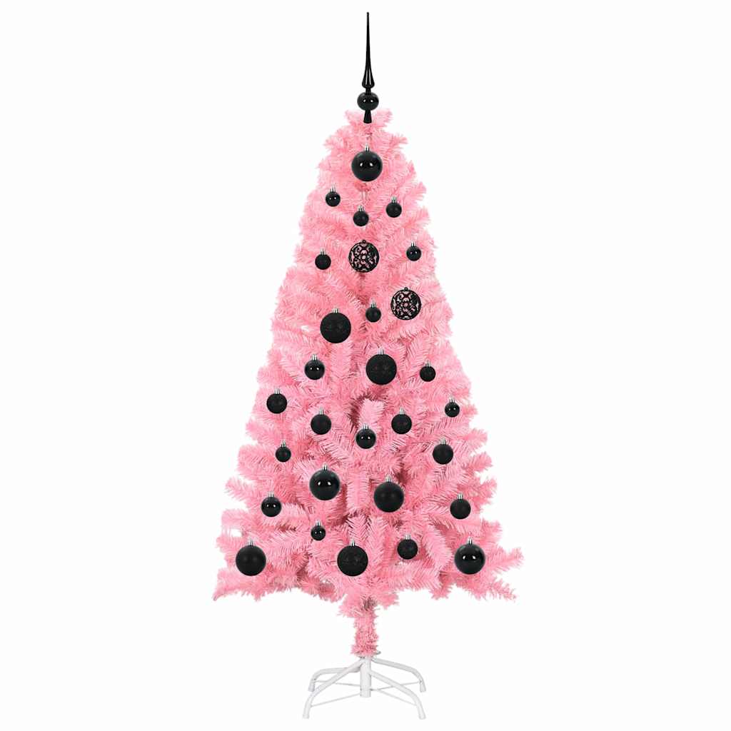 Albero di Natale Rosa 150 cm PVC