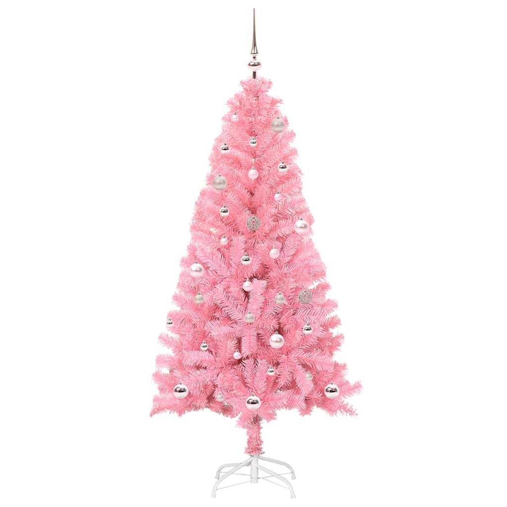 Albero di Natale Rosa 150 cm PVC