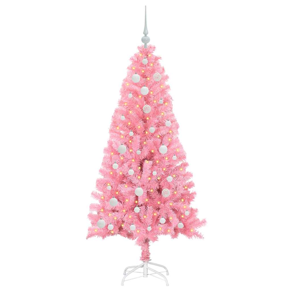 Albero di Natale Rosa 150 cm PVC