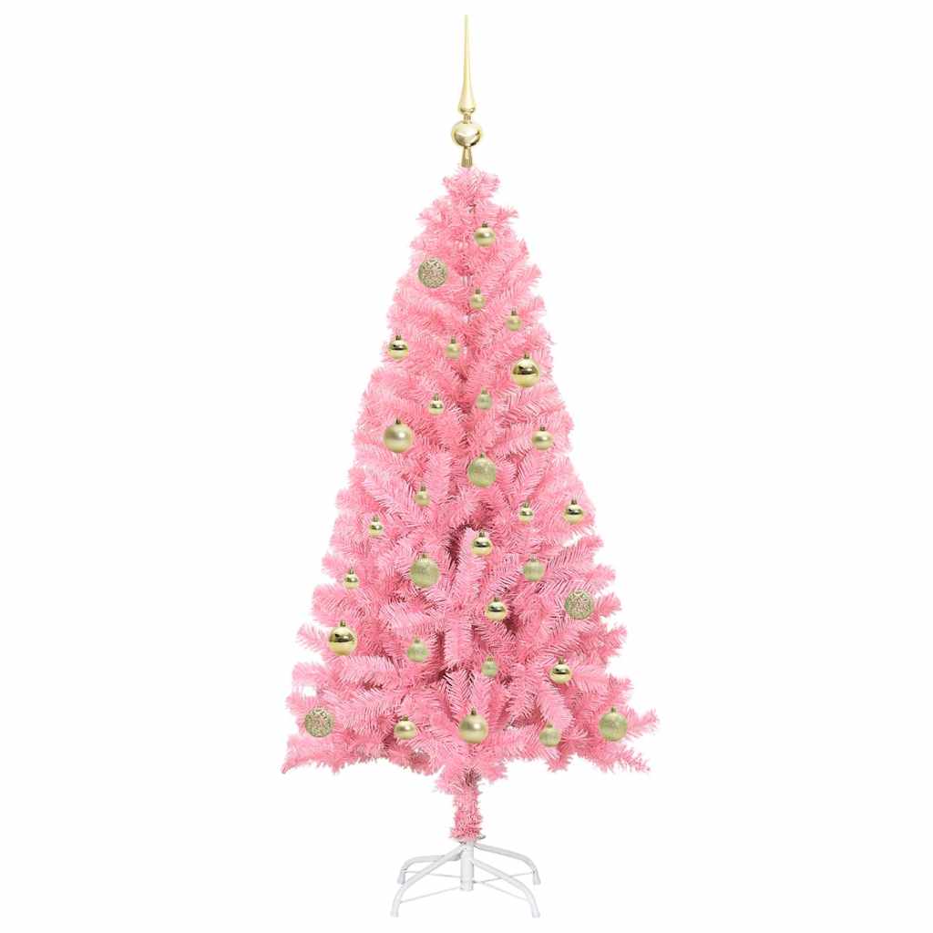 Albero di Natale Rosa 150 cm PVC