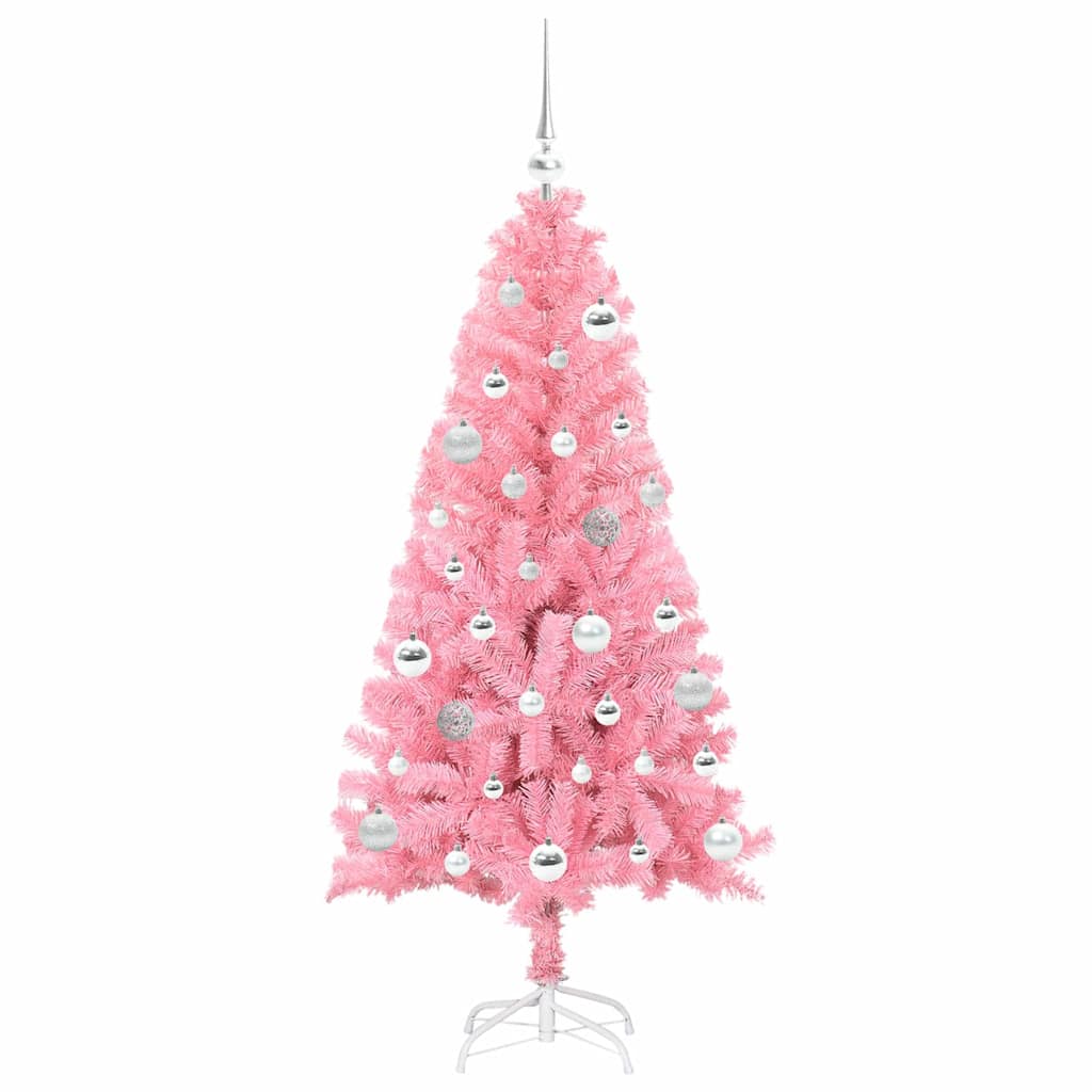 Albero di Natale Rosa 150 cm PVC