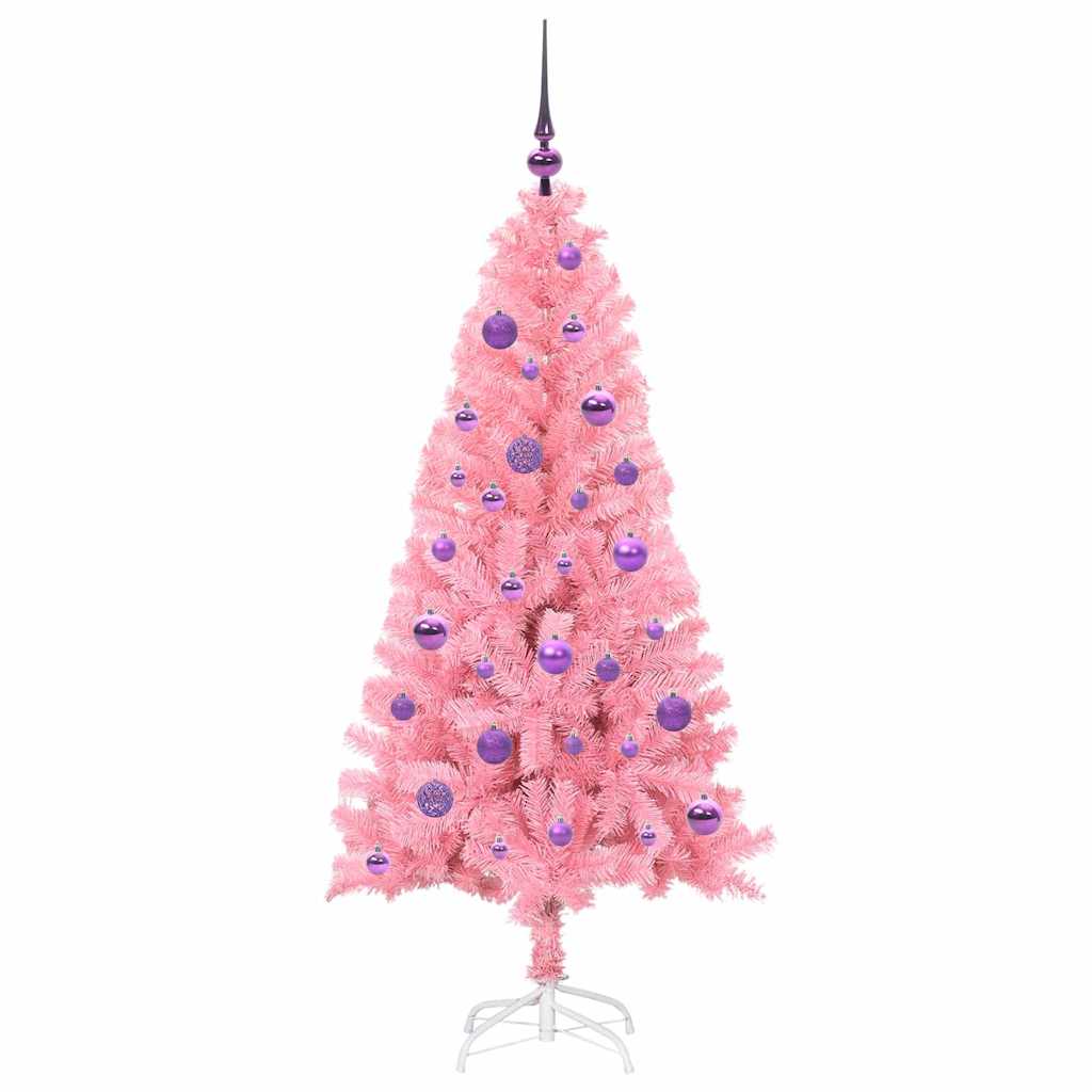 Albero di Natale Rosa 150 cm PVC