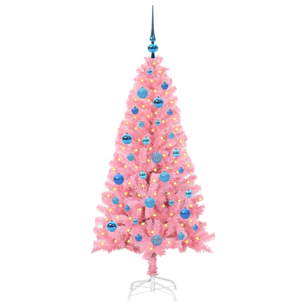 Albero di Natale Rosa 150 cm PVC