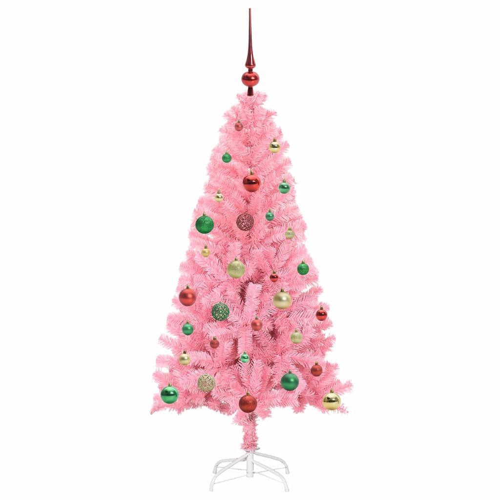 Albero di Natale Rosa 150 cm PVC