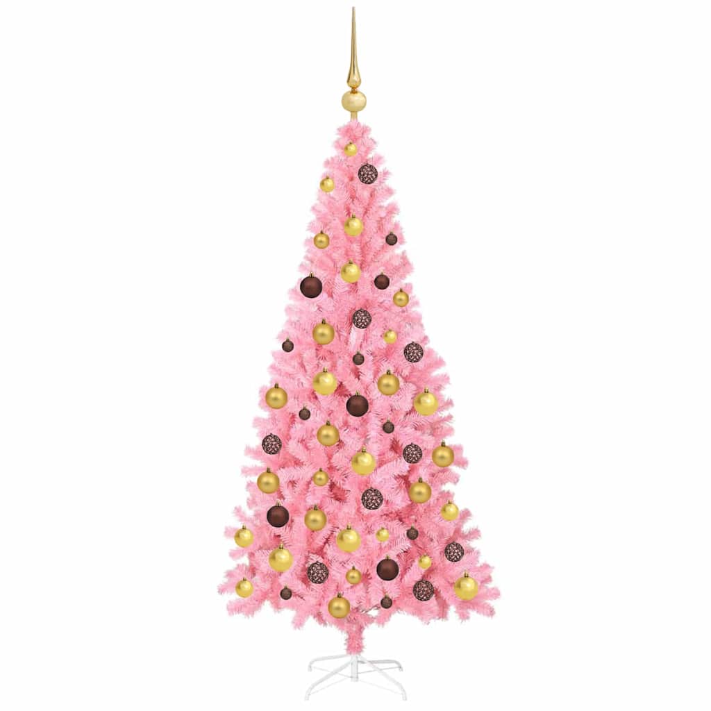 Albero di Natale Rosa 180 cm PVC