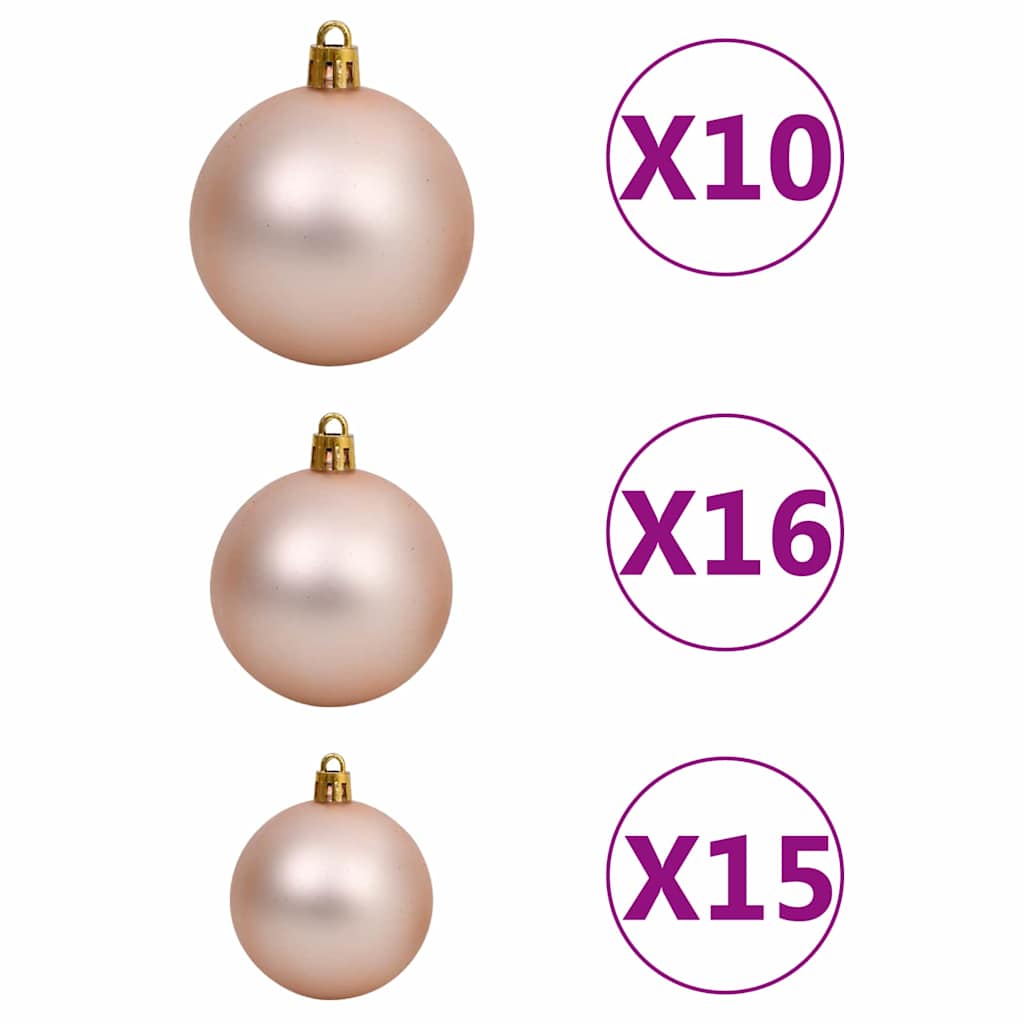 Albero di Natale Rosa 180 cm PVC