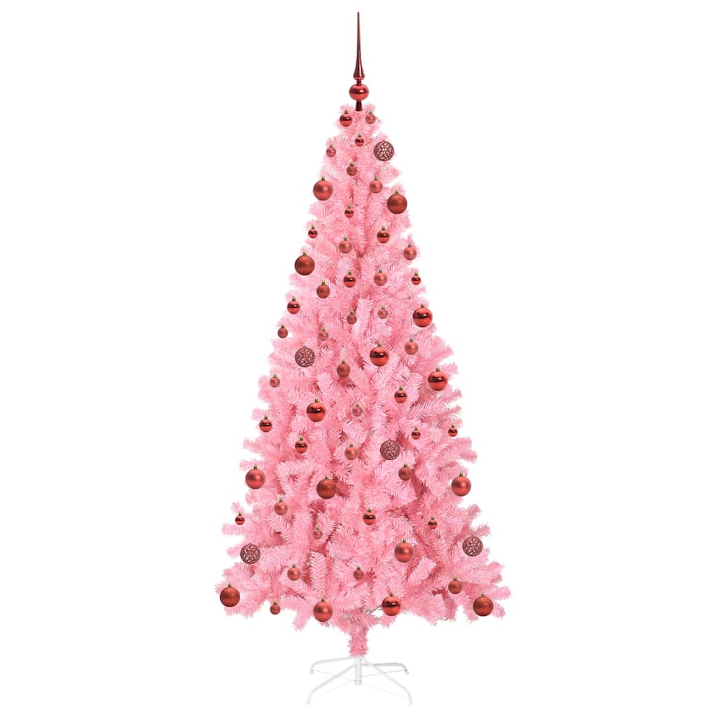 Albero di Natale Rosa 180 cm PVC