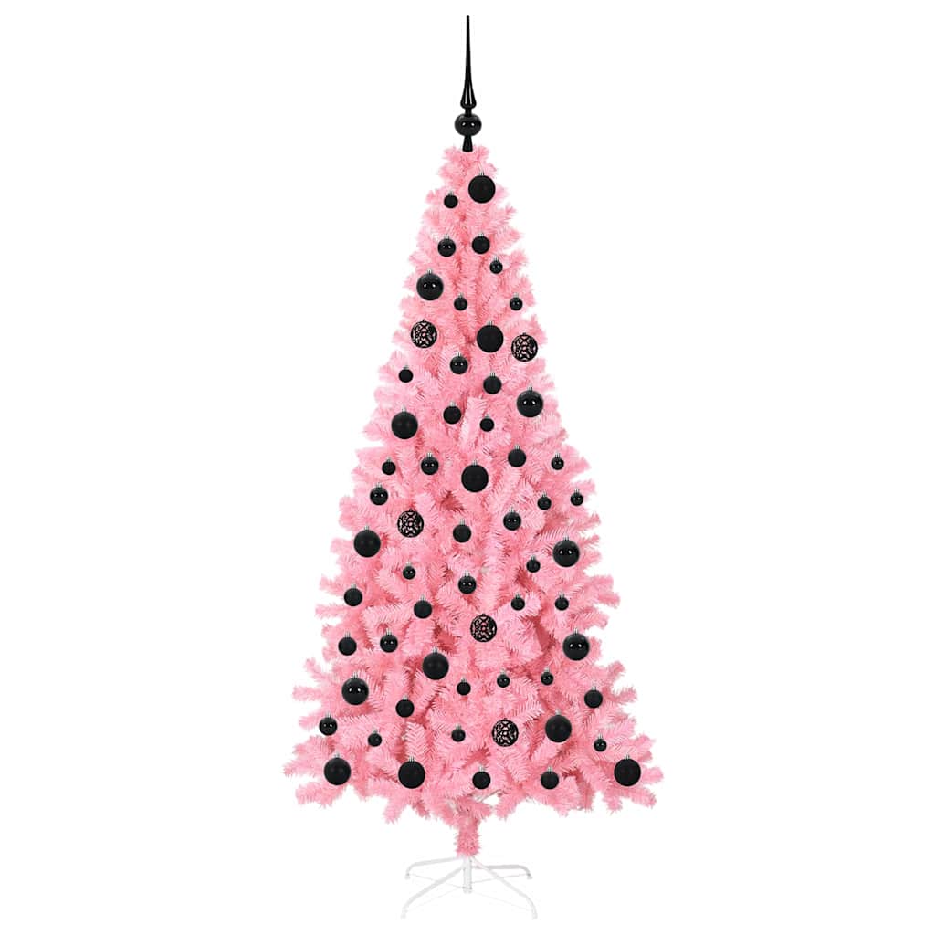 Albero di Natale Rosa 180 cm PVC