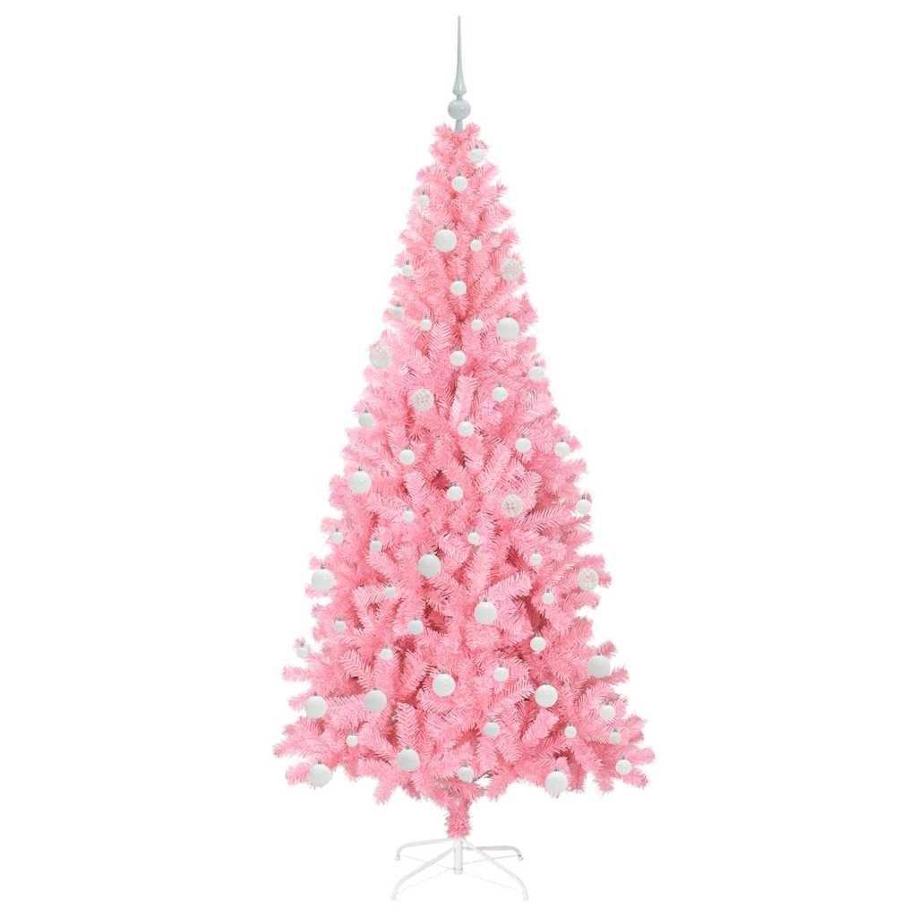 Albero di Natale Rosa 180 cm PVC