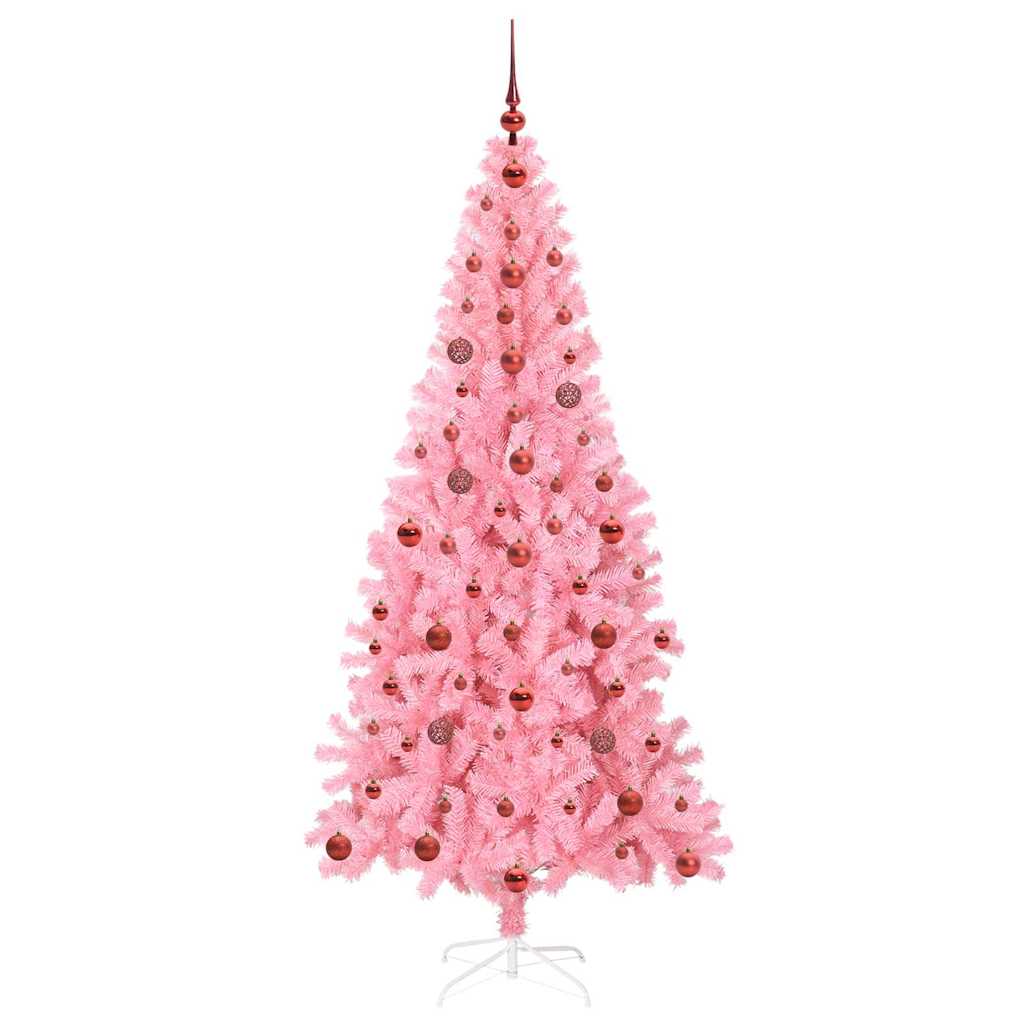 Albero di Natale Rosa 210 cm PVC