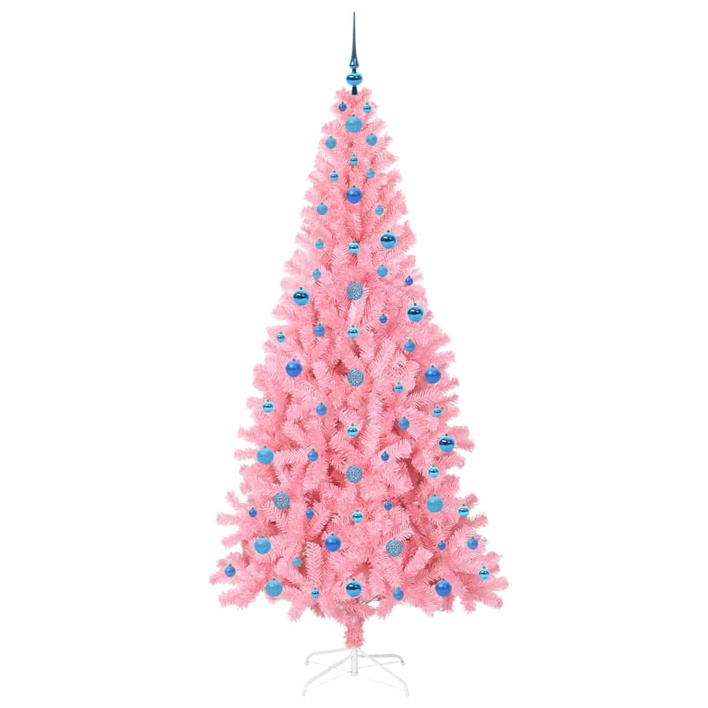 Albero di Natale Rosa 210 cm PVC