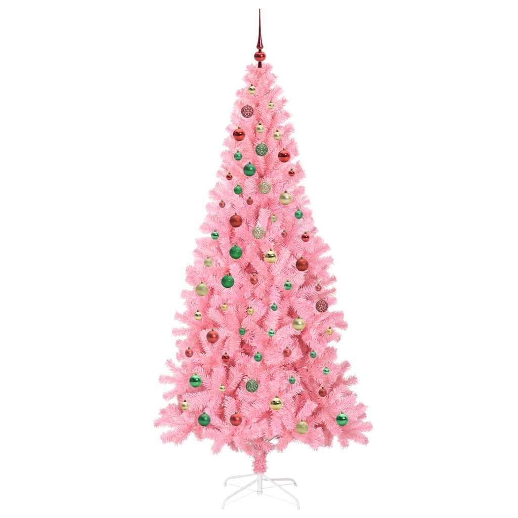 Albero di Natale Rosa 210 cm PVC