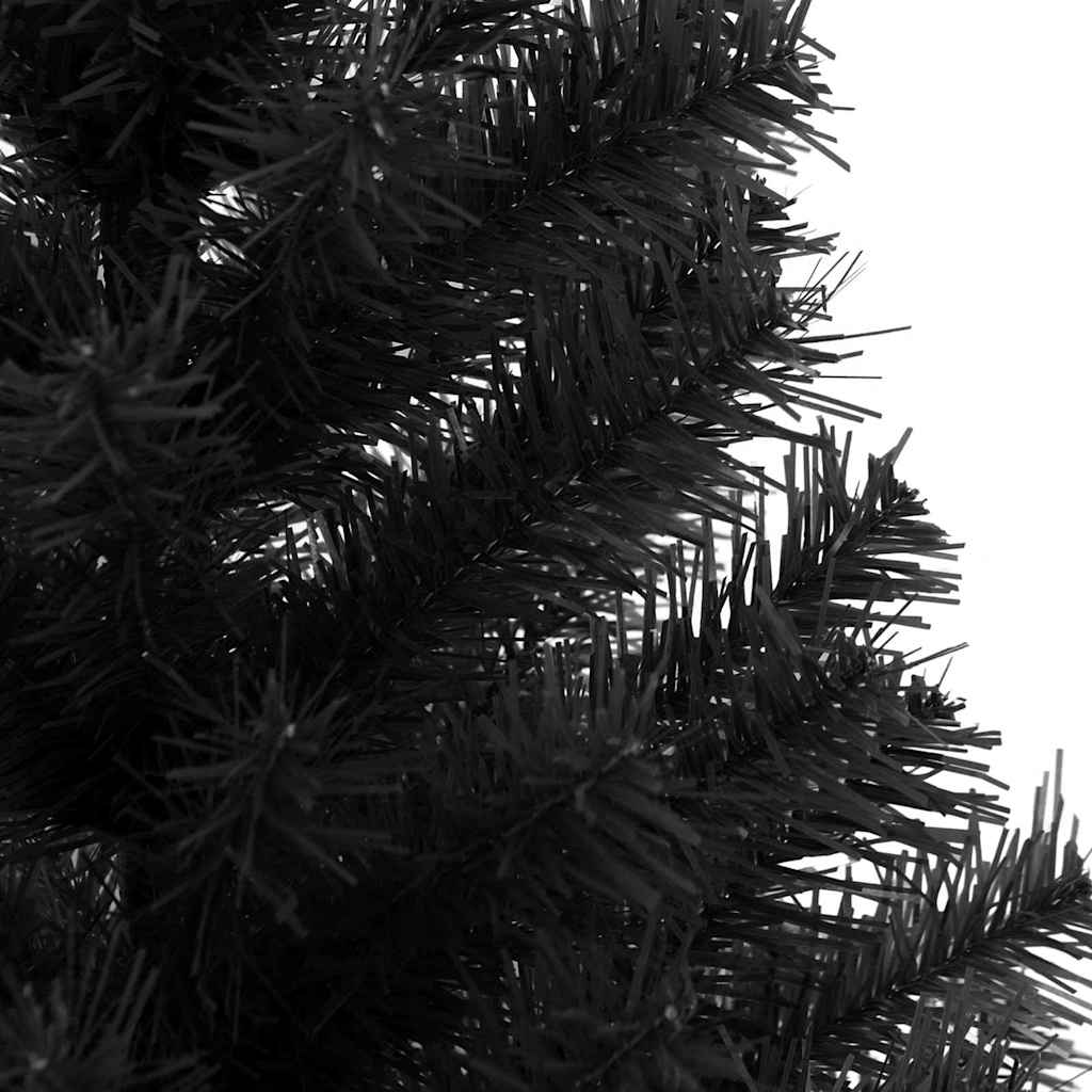 Albero di Natale Nero 120 cm PVC