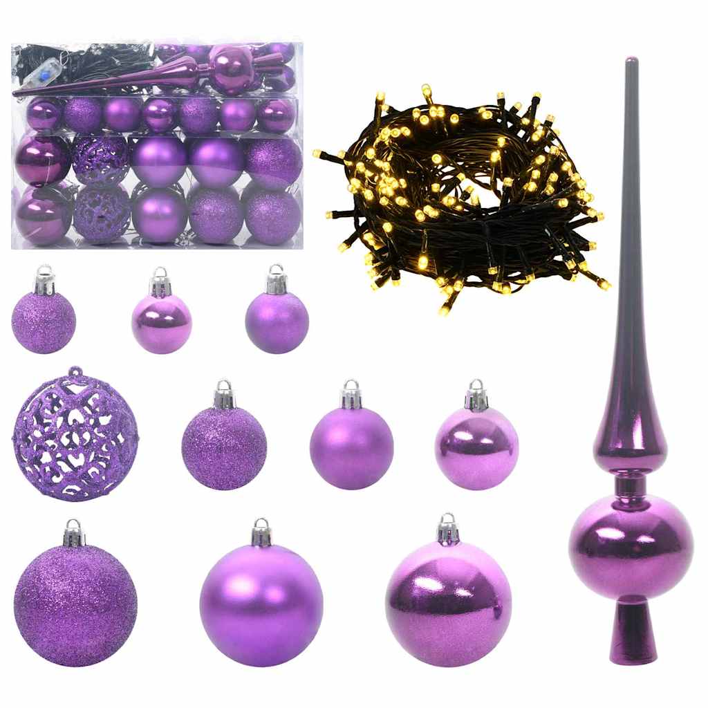 Albero di Natale Nero 120 cm PVC