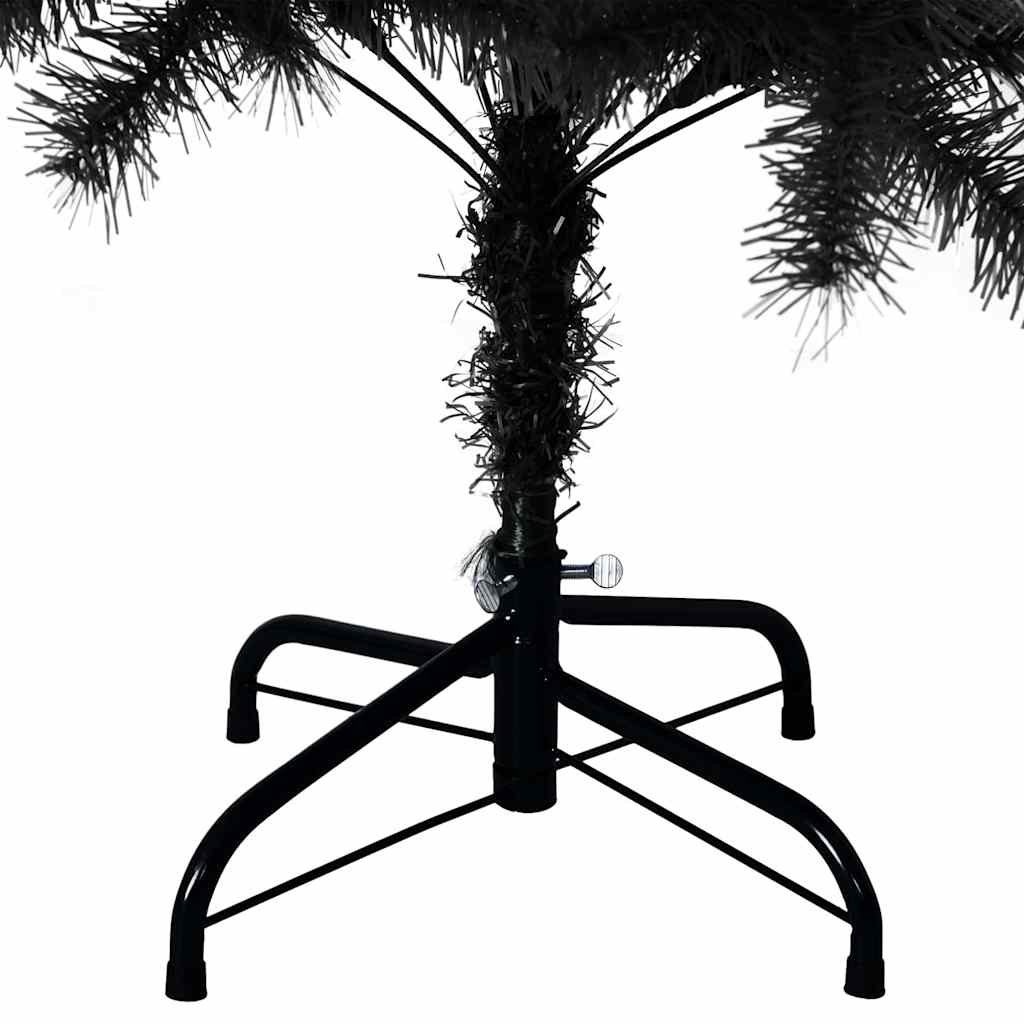 Albero di Natale Nero 120 cm PVC