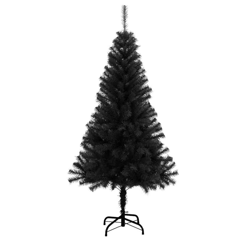 Albero di Natale Nero 120 cm PVC