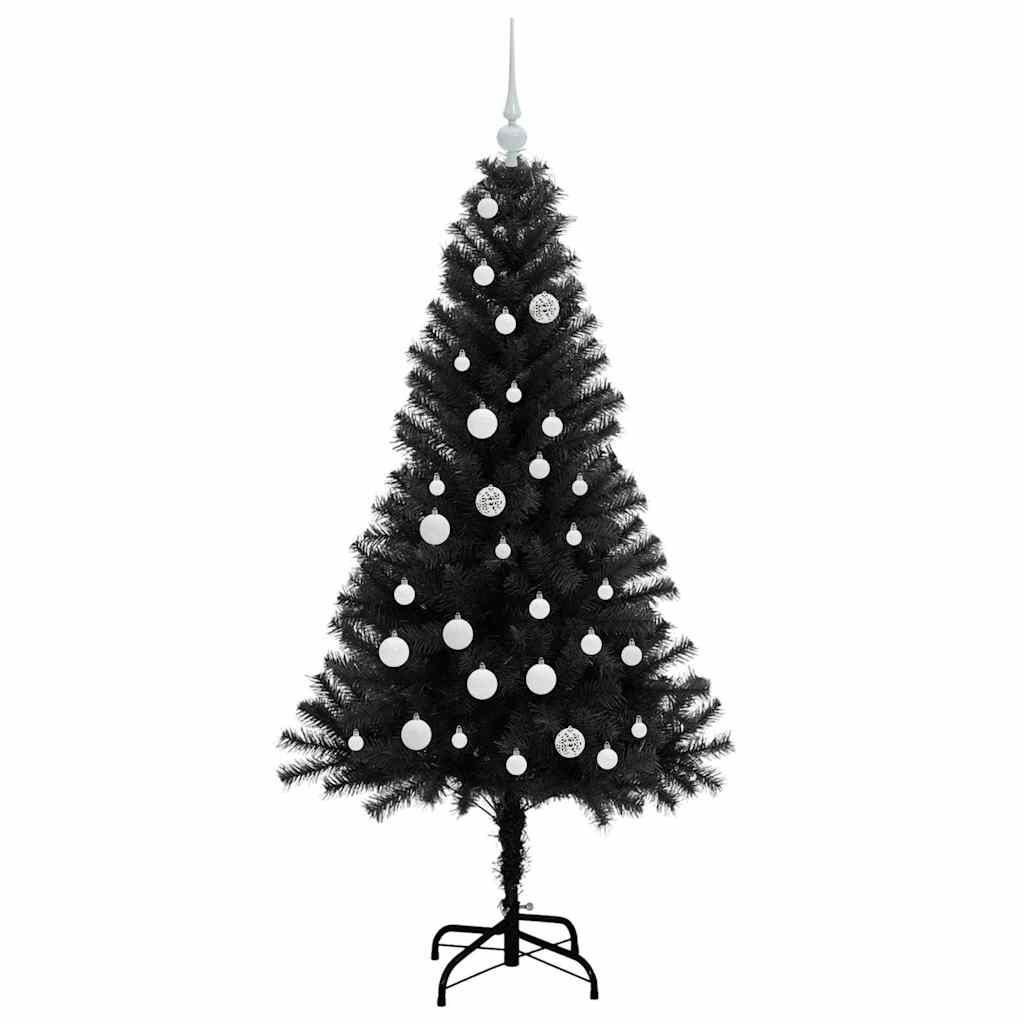 Albero di Natale Nero 150 cm PVC
