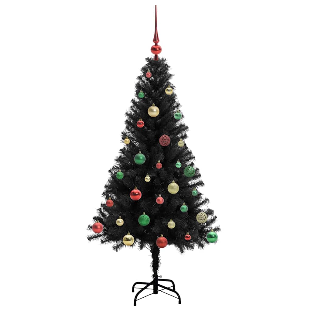 Albero di Natale Nero 150 cm PVC