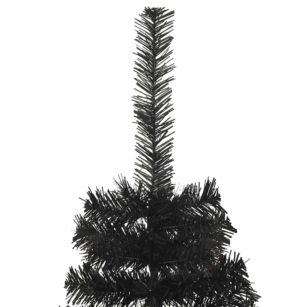 Albero di Natale Nero 180 cm PVC