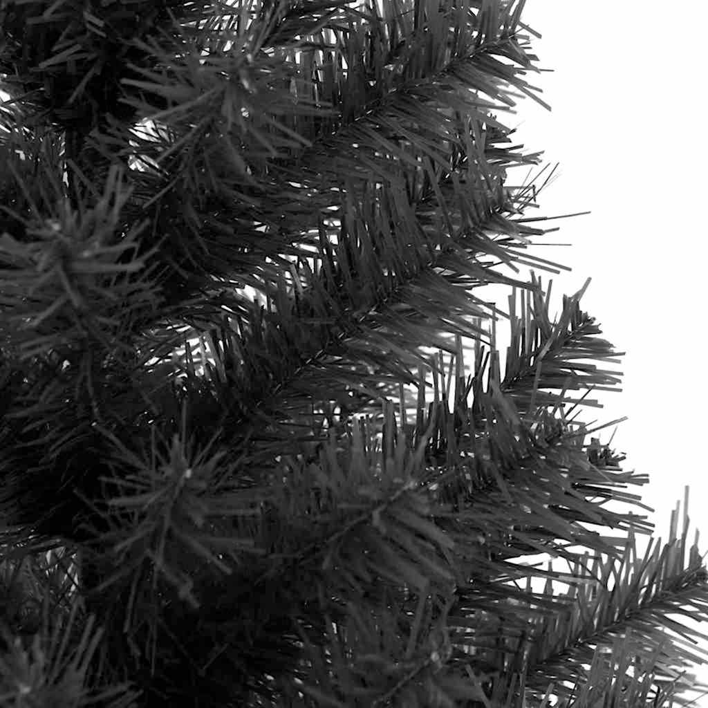 Albero di Natale Nero 180 cm PVC