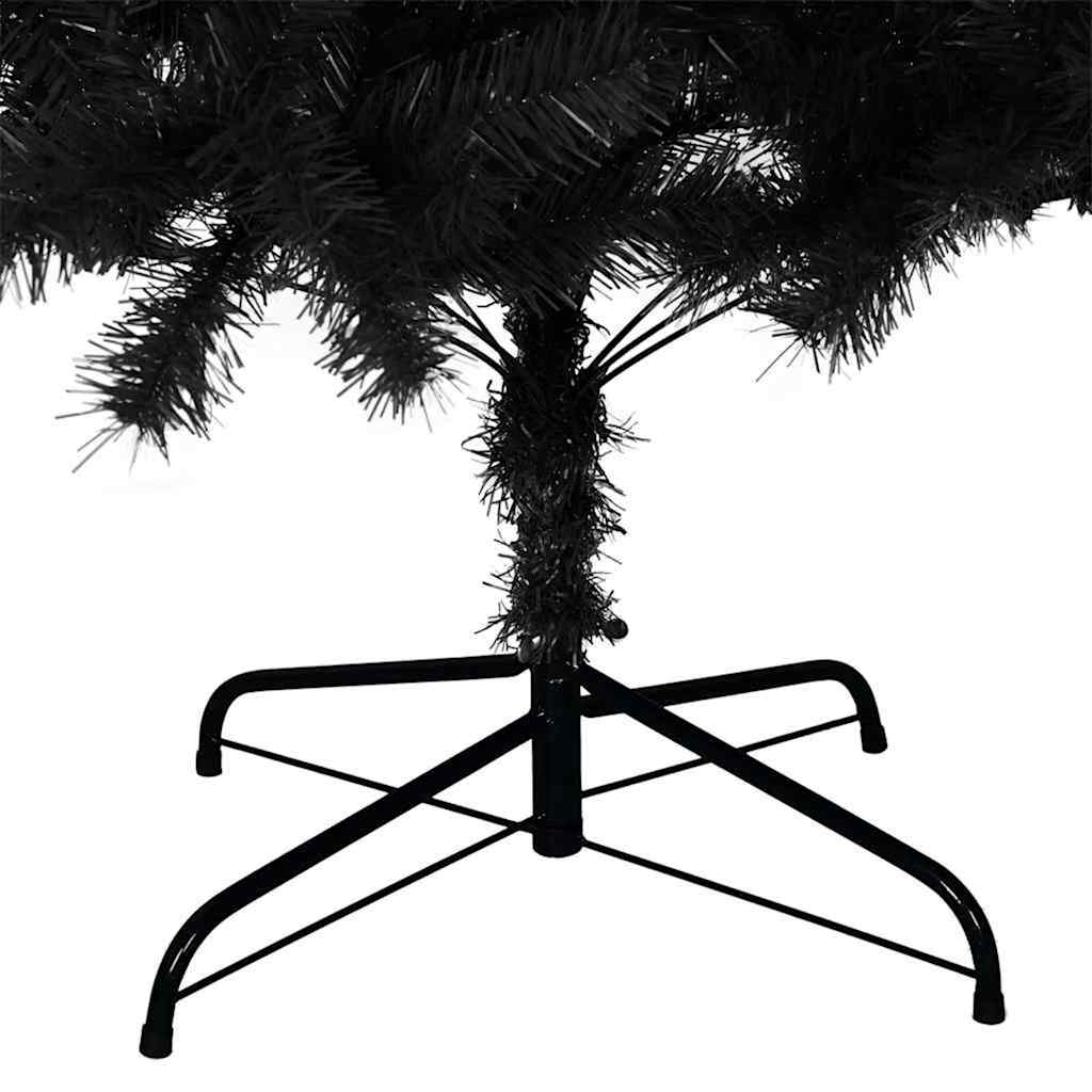 Albero di Natale Nero 180 cm PVC