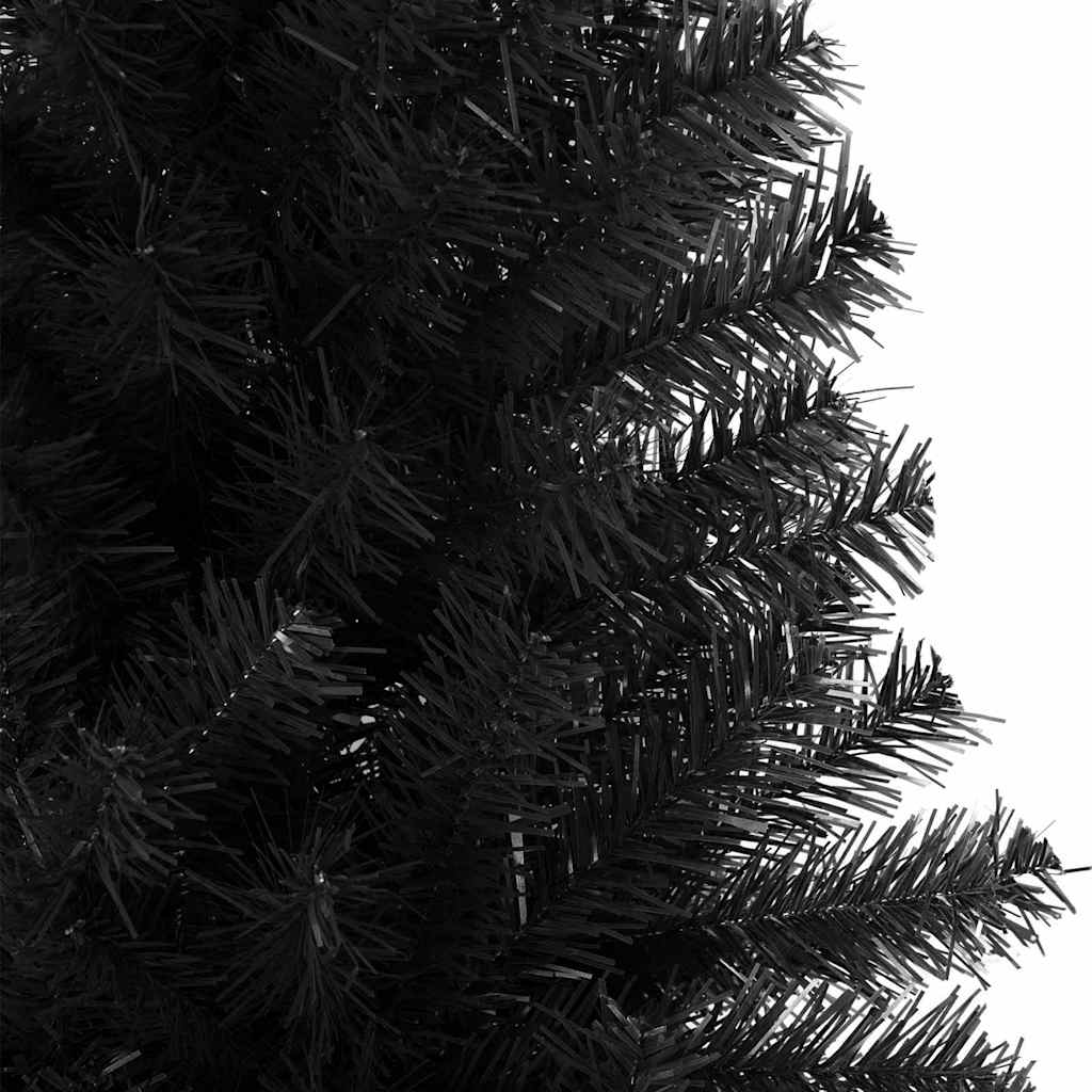 Albero di Natale Nero 180 cm PVC