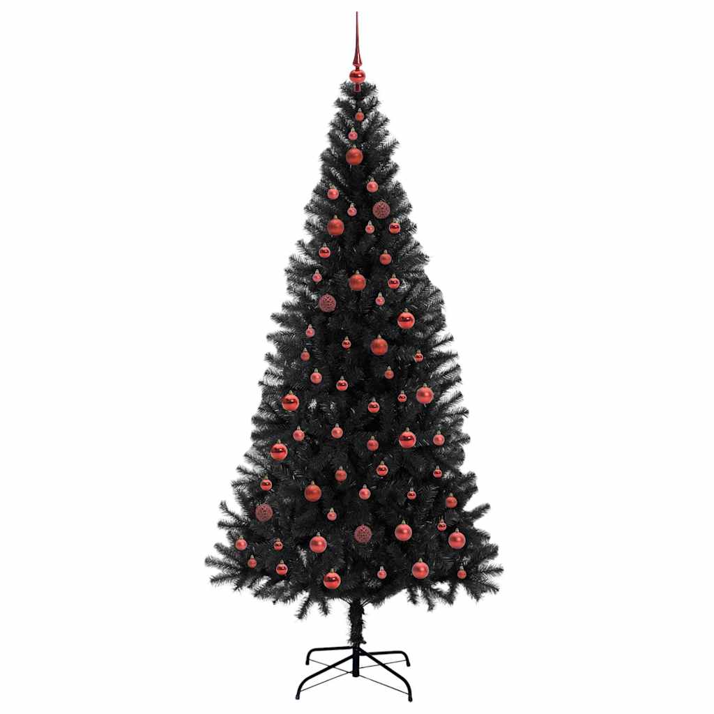 Albero di Natale Nero 210 cm PVC