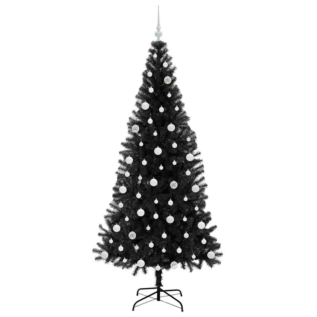 Albero di Natale Nero 210 cm PVC