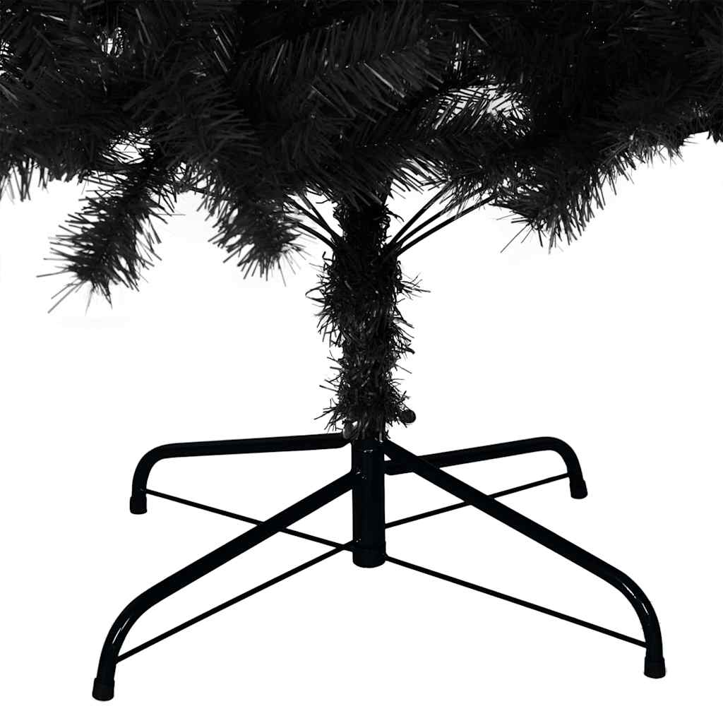 Albero di Natale Nero 210 cm PVC