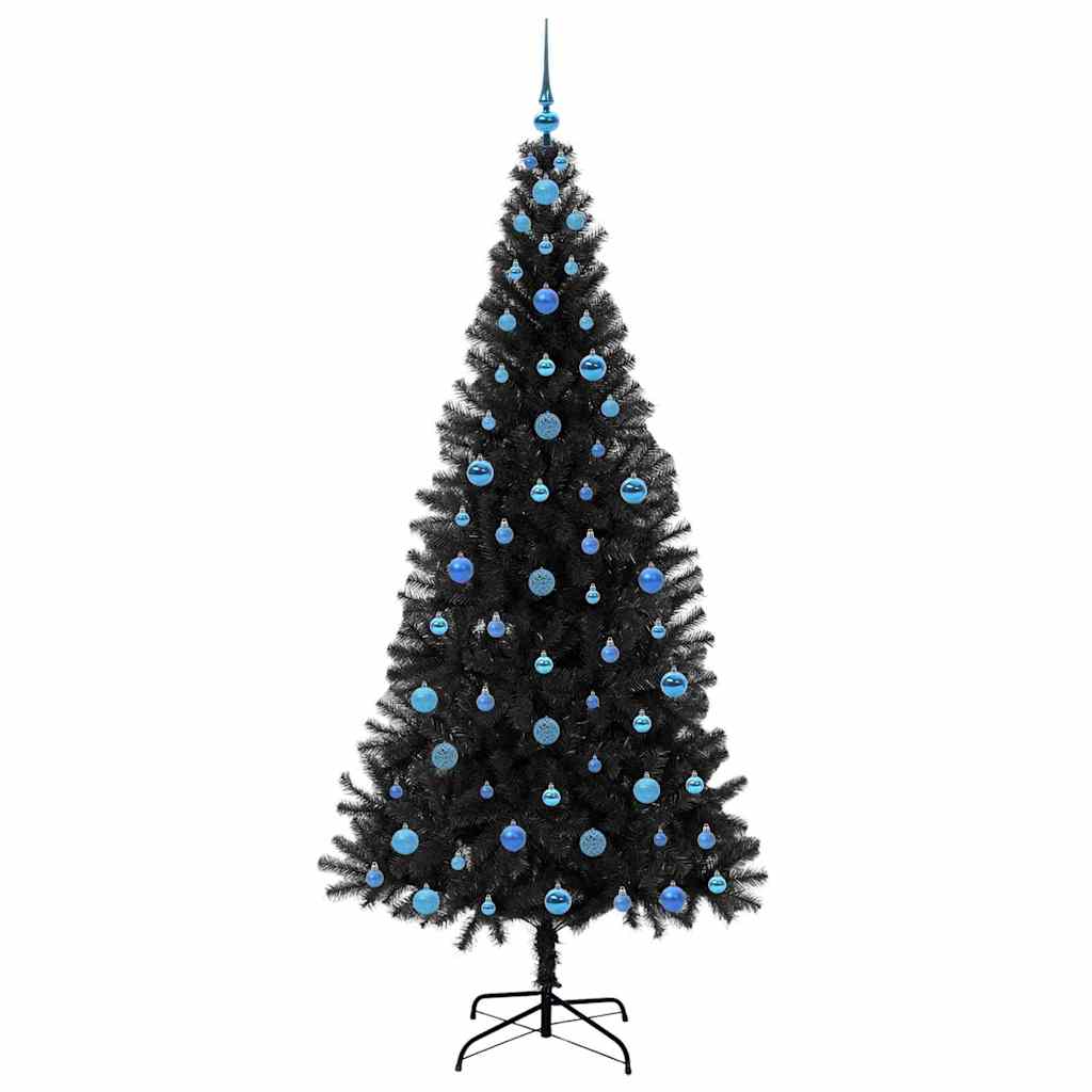 Albero di Natale Nero 210 cm PVC