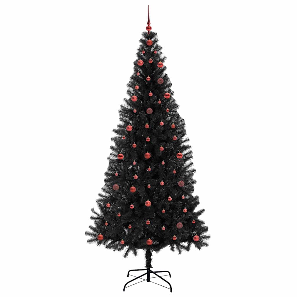 Albero di Natale Nero 240 cm PVC