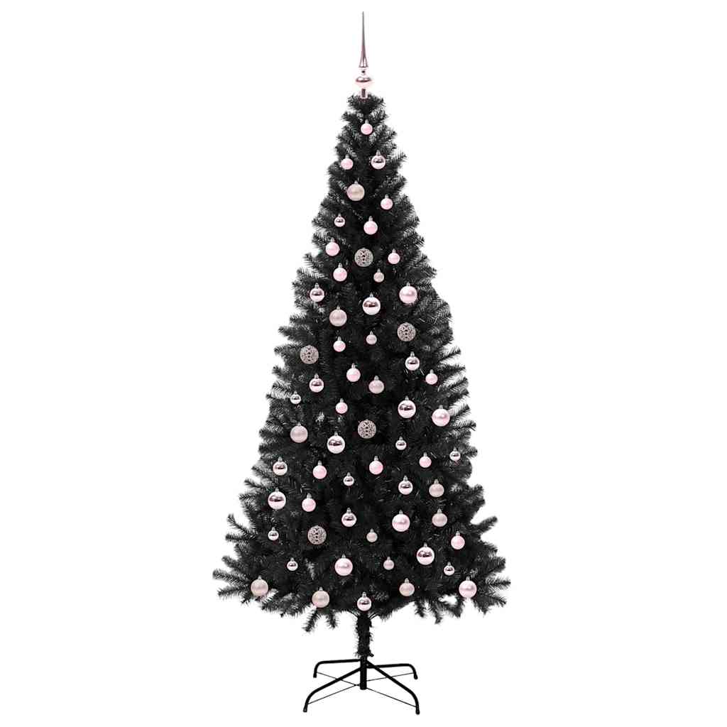 Albero di Natale Nero 240 cm PVC