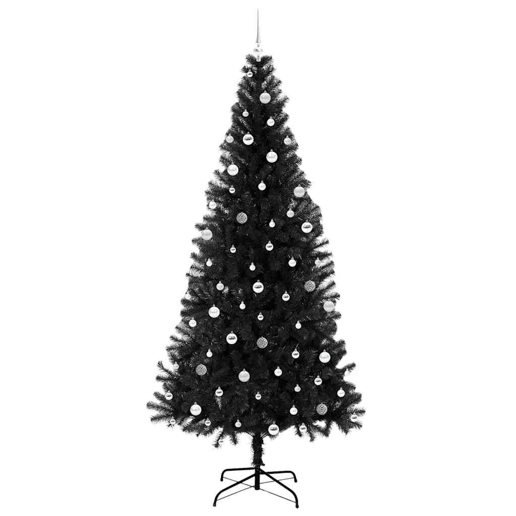 Albero di Natale Nero 240 cm PVC