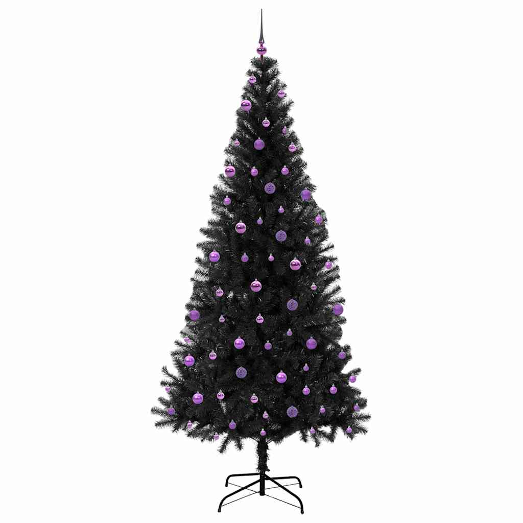 Albero di Natale Nero 240 cm PVC
