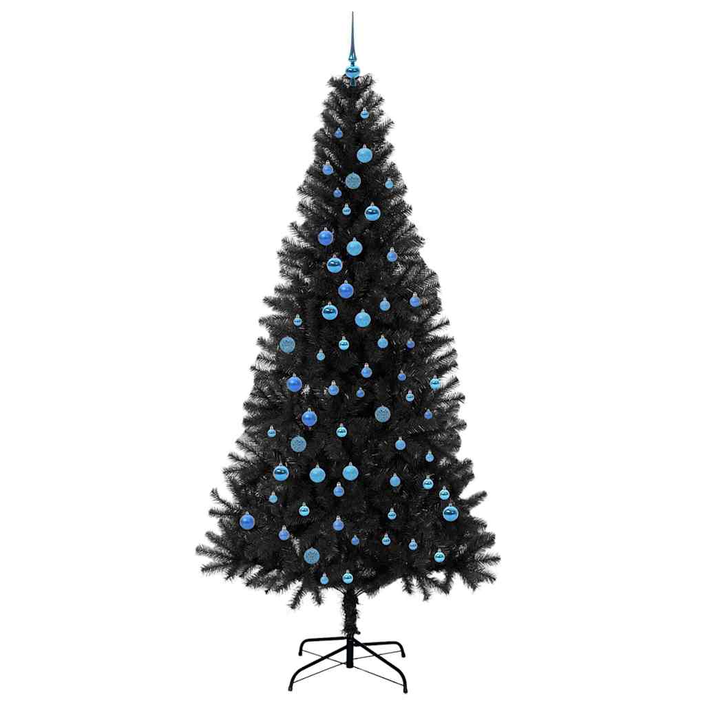 Albero di Natale Nero 240 cm PVC
