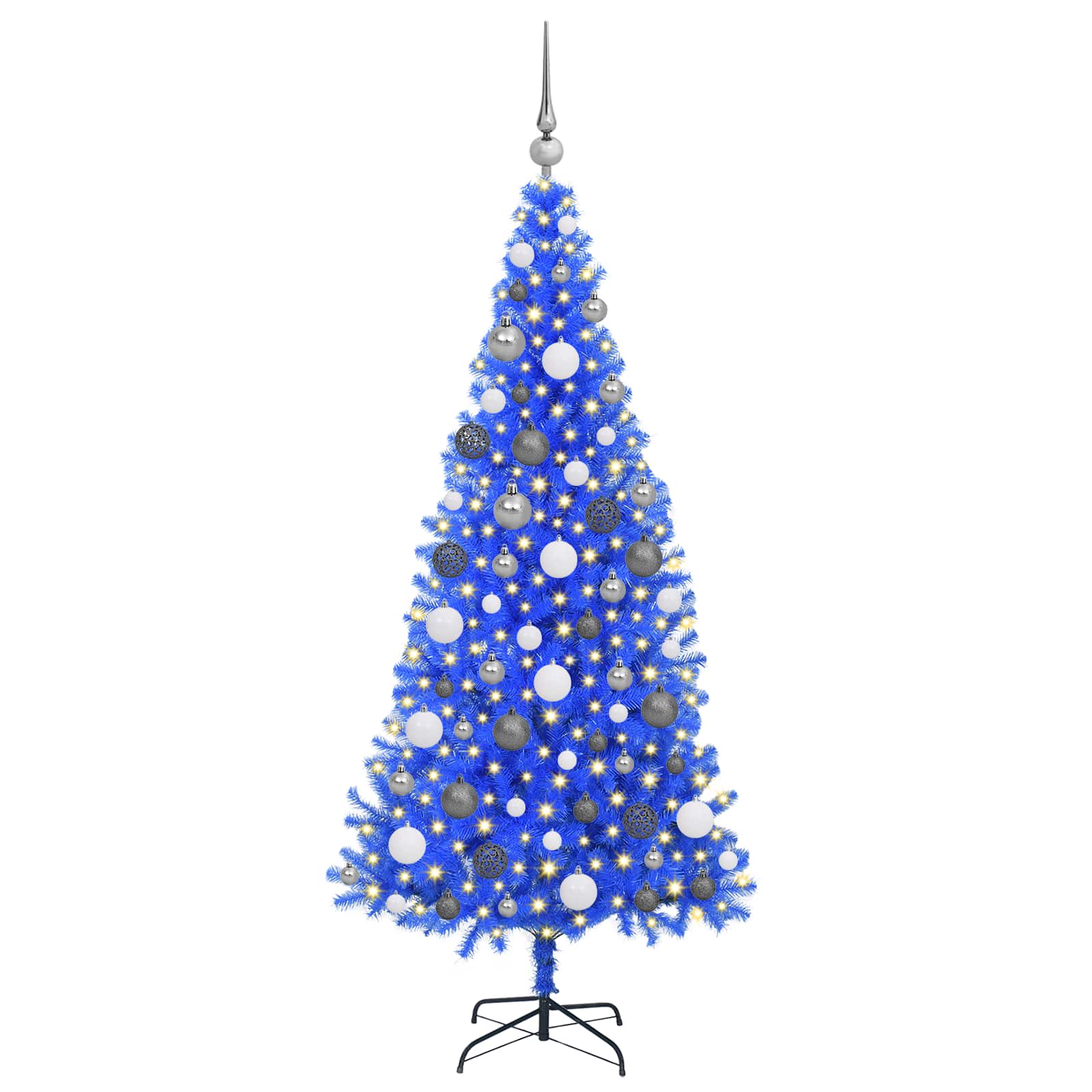 Albero di Natale Blu 180 cm PVC