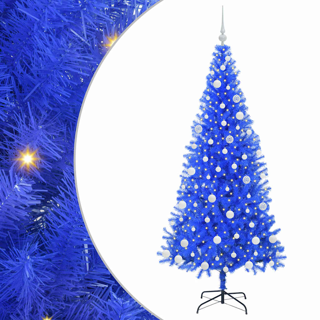 Albero di Natale Blu 180 cm PVC