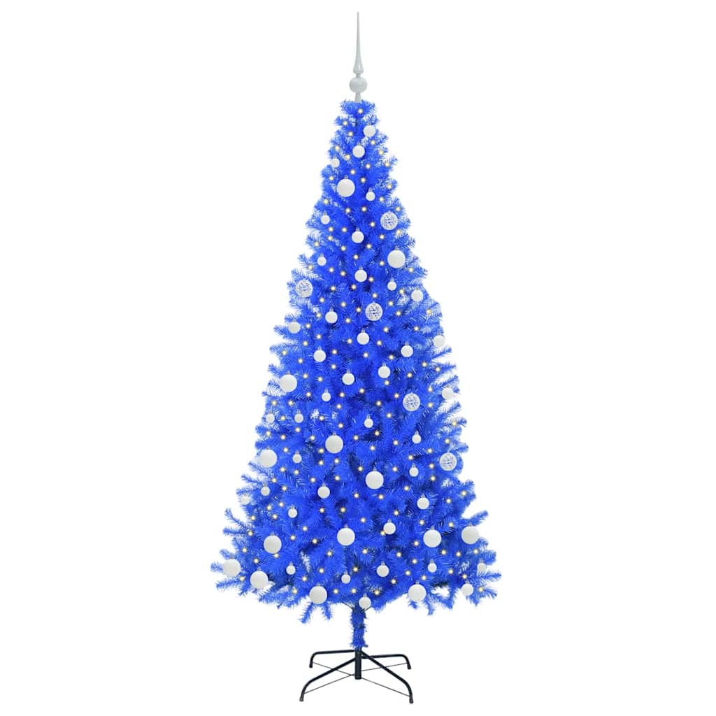 Albero di Natale Blu 180 cm PVC