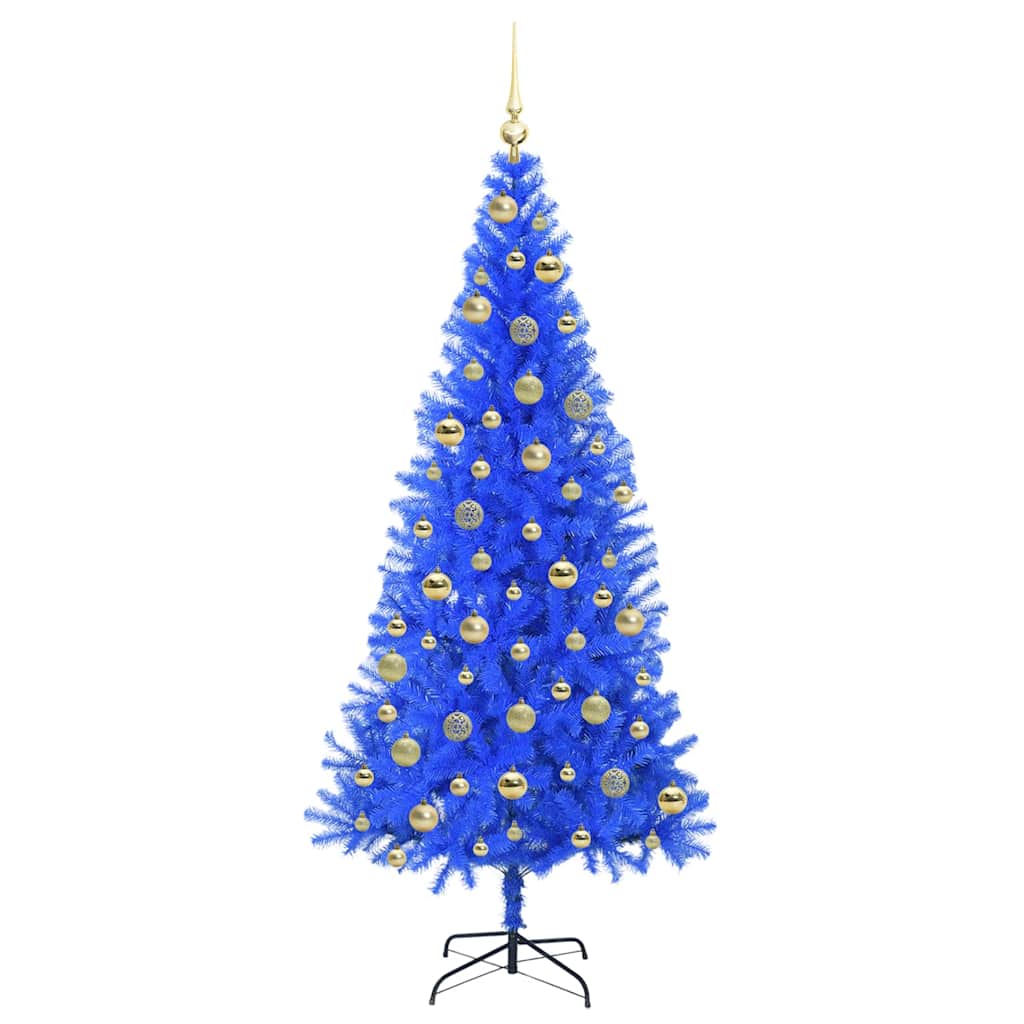Albero di Natale Blu 210 cm PVC