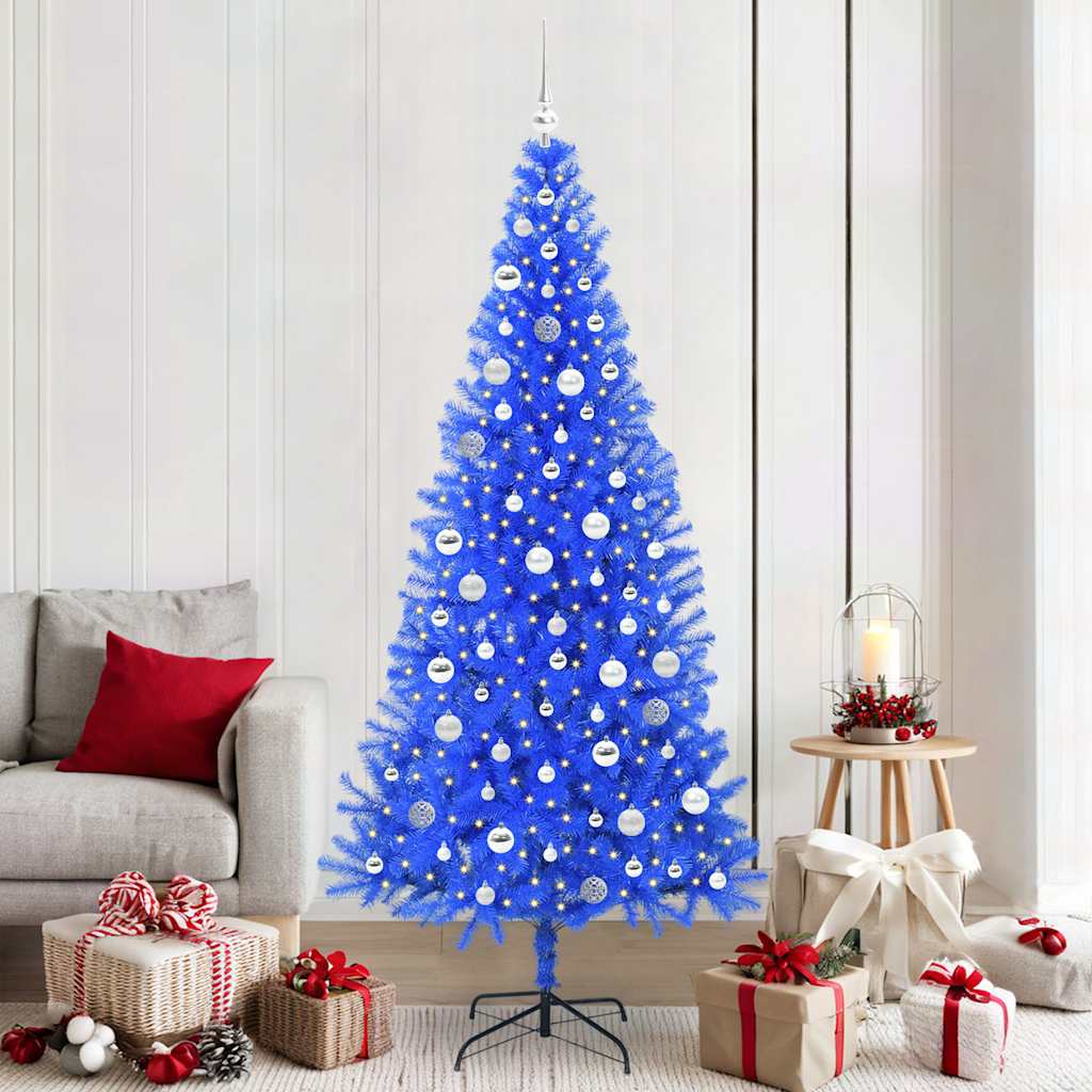 Albero di Natale Blu 210 cm PVC