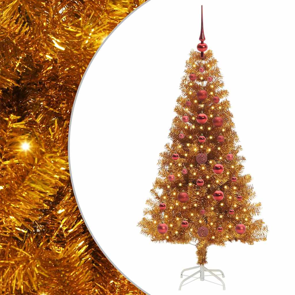 Albero di Natale Oro 120 cm PET