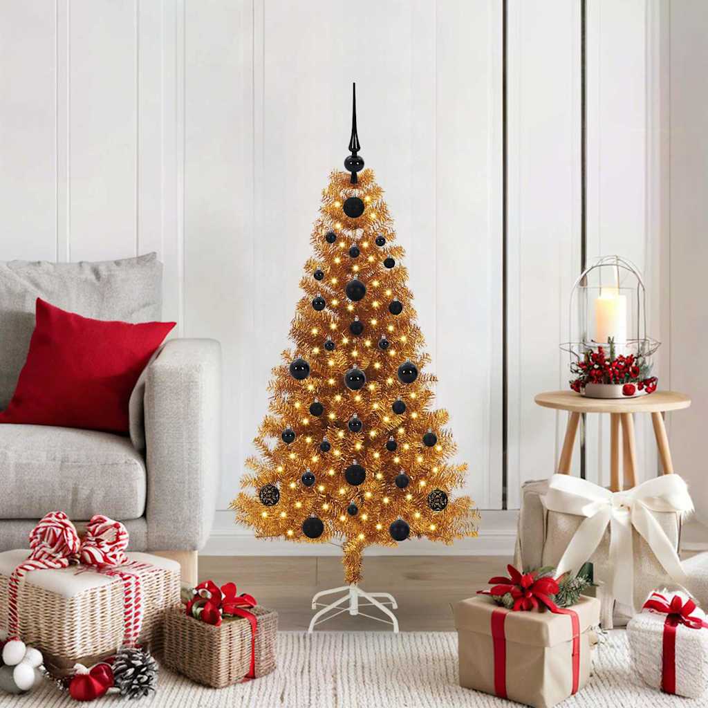 Albero di Natale Oro 120 cm PET
