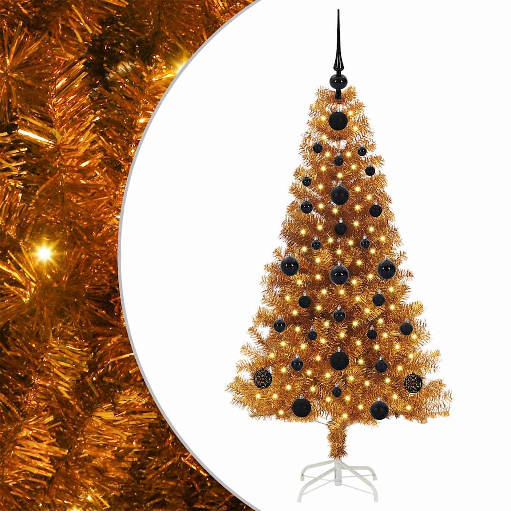 Albero di Natale Oro 120 cm PET